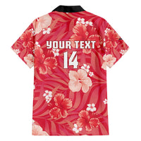 Custom Trinidad and Tobago Cricket Family Matching Puletasi and Hawaiian Shirt 2025 Go Knight Riders Tropical Style - Wonder Print Shop
