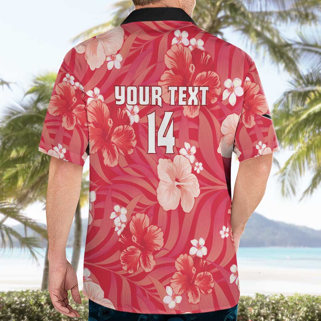 Custom Trinidad and Tobago Cricket Hawaiian Shirt 2025 Go Knight Riders Tropical Style - Wonder Print Shop