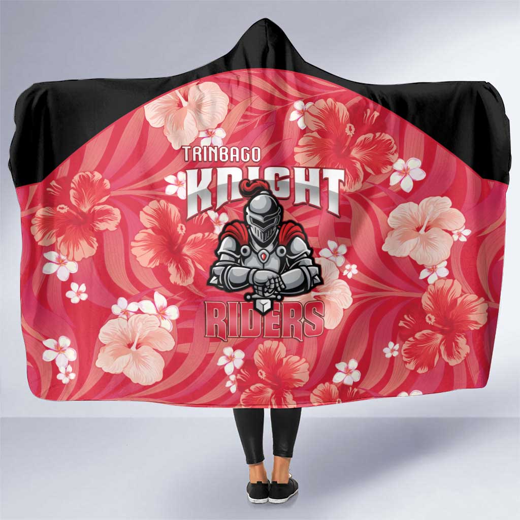 Trinidad and Tobago Cricket Hooded Blanket 2025 Go Knight Riders Tropical Style - Wonder Print Shop