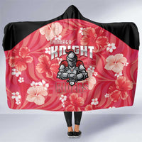 Trinidad and Tobago Cricket Hooded Blanket 2025 Go Knight Riders Tropical Style - Wonder Print Shop