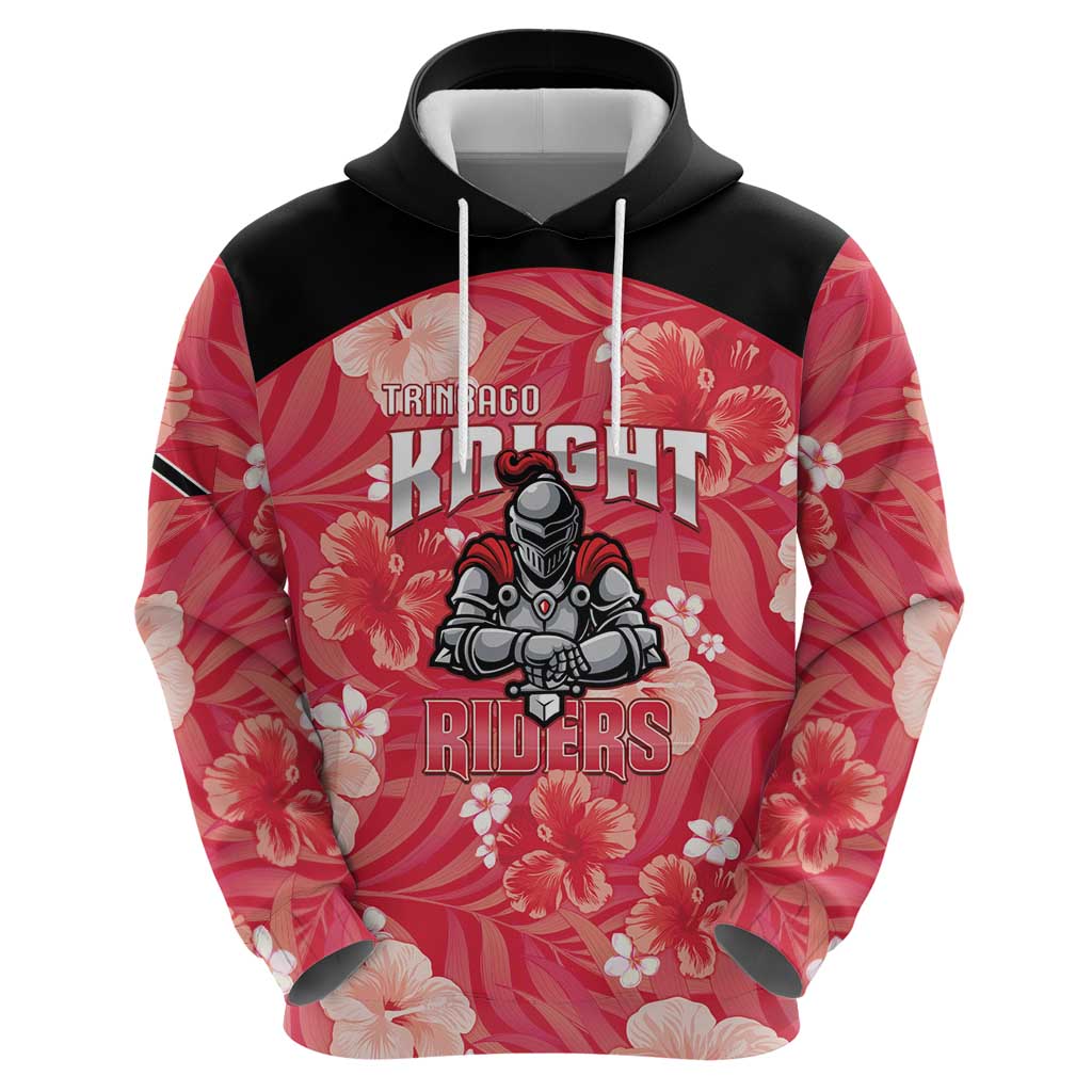 Custom Trinidad and Tobago Cricket Hoodie 2025 Go Knight Riders Tropical Style - Wonder Print Shop