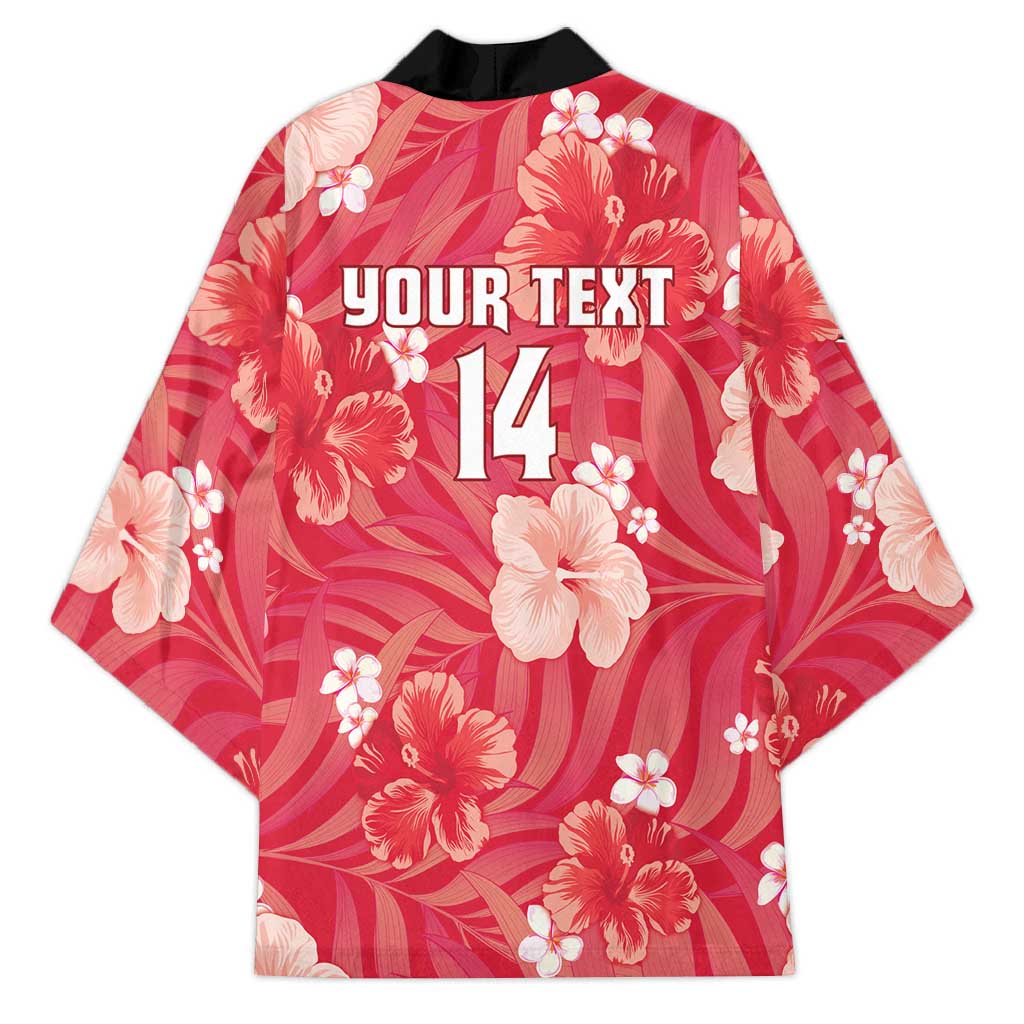 Custom Trinidad and Tobago Cricket Kimono 2025 Go Knight Riders Tropical Style - Wonder Print Shop