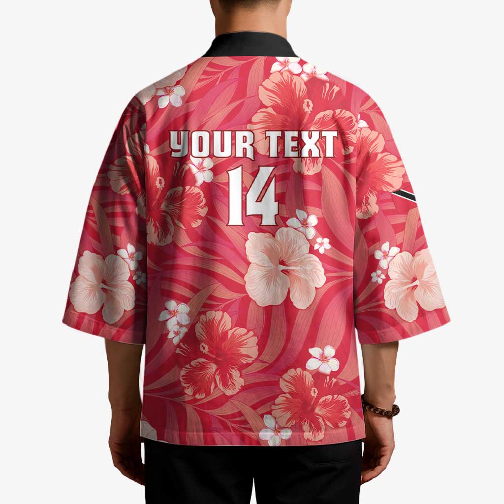 Custom Trinidad and Tobago Cricket Kimono 2025 Go Knight Riders Tropical Style - Wonder Print Shop