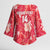 Custom Trinidad and Tobago Cricket Kimono Sleeve Blouse 2025 Go Knight Riders Tropical Style - Wonder Print Shop