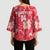 Custom Trinidad and Tobago Cricket Kimono Sleeve Blouse 2025 Go Knight Riders Tropical Style - Wonder Print Shop