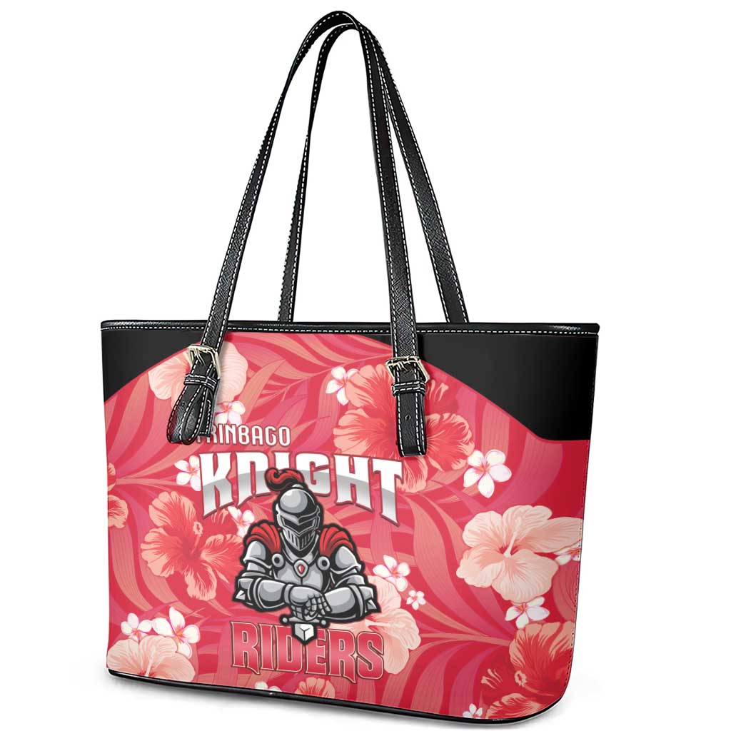 Trinidad and Tobago Cricket Leather Tote Bag 2025 Go Knight Riders Tropical Style - Wonder Print Shop