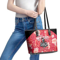 Trinidad and Tobago Cricket Leather Tote Bag 2025 Go Knight Riders Tropical Style - Wonder Print Shop