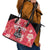 Trinidad and Tobago Cricket Leather Tote Bag 2025 Go Knight Riders Tropical Style - Wonder Print Shop