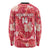 Custom Trinidad and Tobago Cricket Long Sleeve Shirt 2025 Go Knight Riders Tropical Style - Wonder Print Shop
