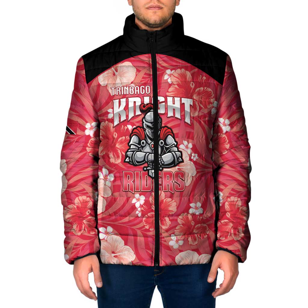 Custom Trinidad and Tobago Cricket Padded Jacket 2025 Go Knight Riders Tropical Style - Wonder Print Shop