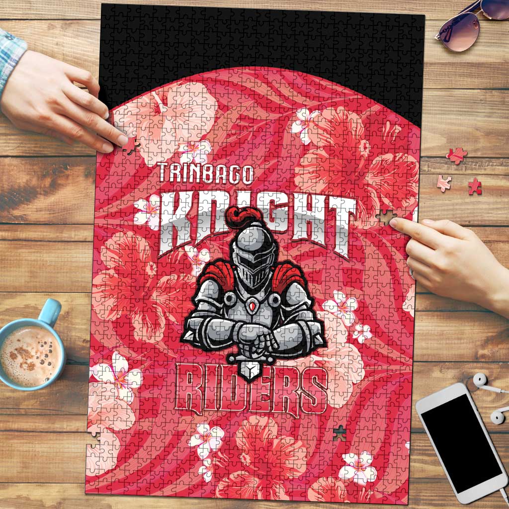 Trinidad and Tobago Cricket Puzzle 2025 Go Knight Riders Tropical Style - Wonder Print Shop