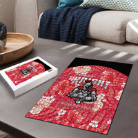 Trinidad and Tobago Cricket Puzzle 2025 Go Knight Riders Tropical Style - Wonder Print Shop