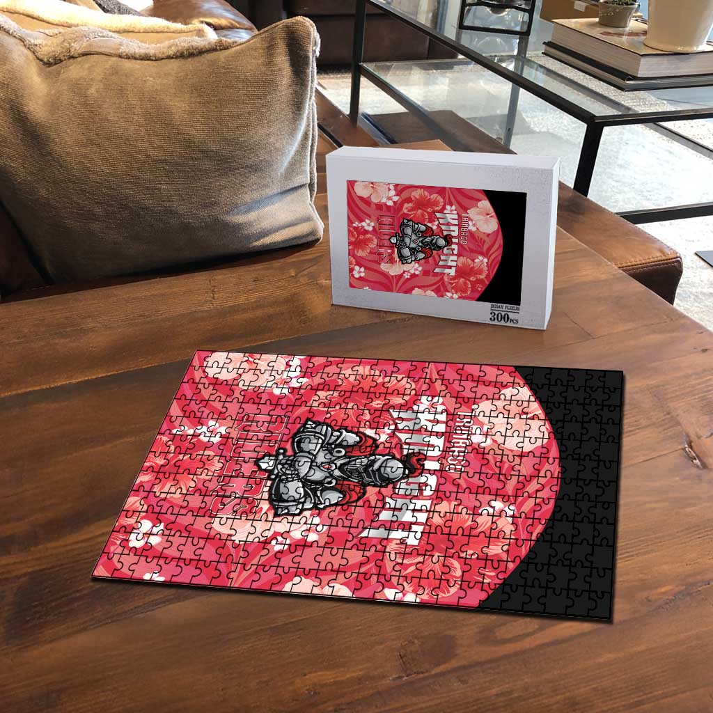 Trinidad and Tobago Cricket Puzzle 2025 Go Knight Riders Tropical Style - Wonder Print Shop