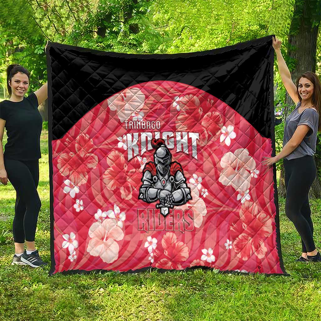 Trinidad and Tobago Cricket Quilt 2025 Go Knight Riders Tropical Style - Wonder Print Shop