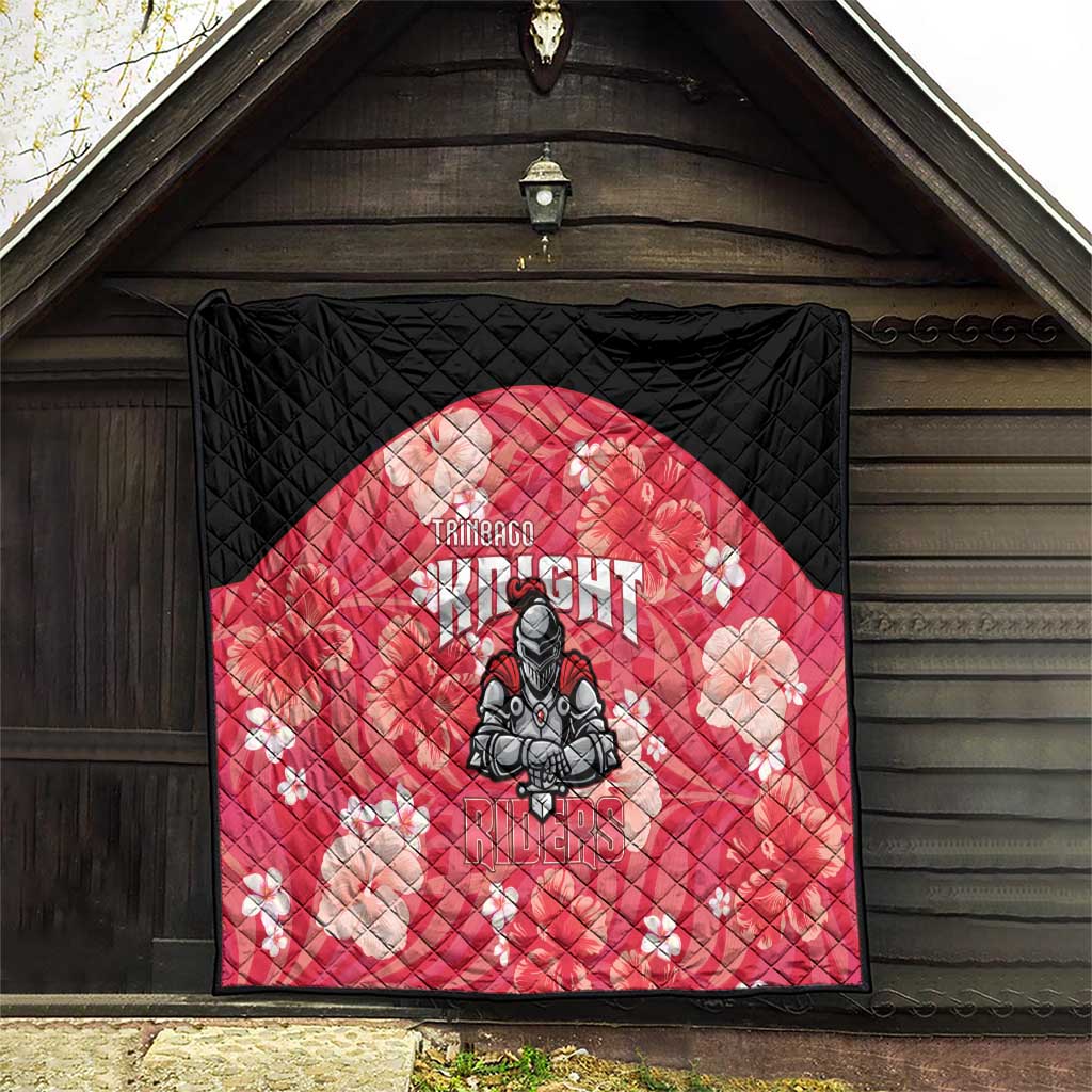Trinidad and Tobago Cricket Quilt 2025 Go Knight Riders Tropical Style - Wonder Print Shop