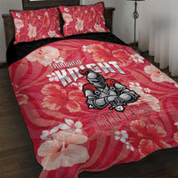 Trinidad and Tobago Cricket Quilt Bed Set 2025 Go Knight Riders Tropical Style - Wonder Print Shop