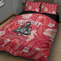 Trinidad and Tobago Cricket Quilt Bed Set 2025 Go Knight Riders Tropical Style - Wonder Print Shop