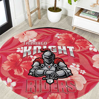Trinidad and Tobago Cricket Round Carpet 2025 Go Knight Riders Tropical Style - Wonder Print Shop