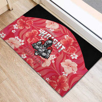 Trinidad and Tobago Cricket Rubber Doormat 2025 Go Knight Riders Tropical Style - Wonder Print Shop