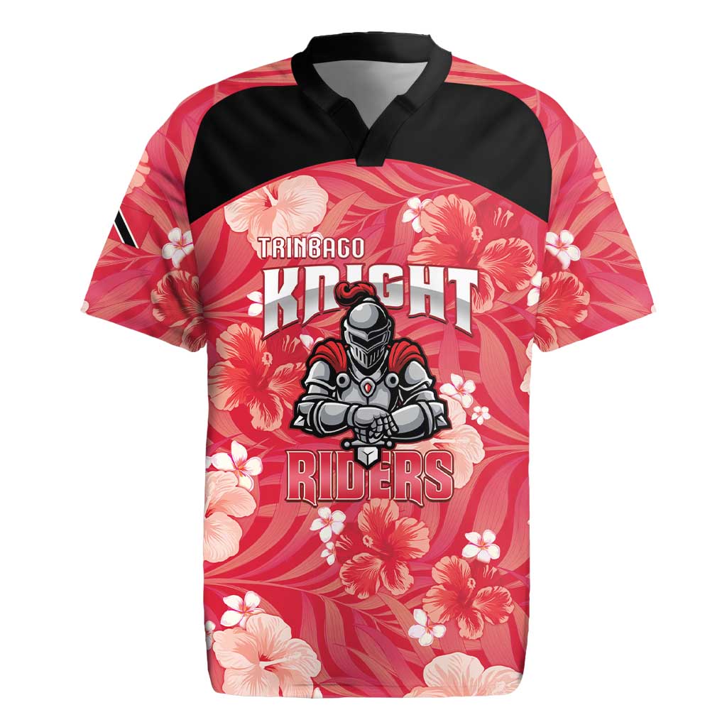 Custom Trinidad and Tobago Cricket Rugby Jersey 2025 Go Knight Riders Tropical Style - Wonder Print Shop