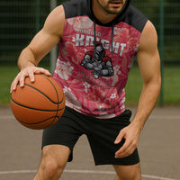 Custom Trinidad and Tobago Cricket Sleeveless Hoodie 2025 Go Knight Riders Tropical Style - Wonder Print Shop