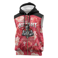 Custom Trinidad and Tobago Cricket Sleeveless Zip Hoodie 2025 Go Knight Riders Tropical Style - Wonder Print Shop