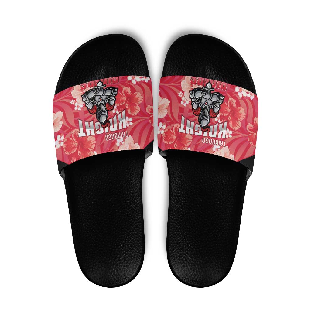 Trinidad and Tobago Cricket Slide Sandals 2025 Go Knight Riders Tropical Style - Wonder Print Shop