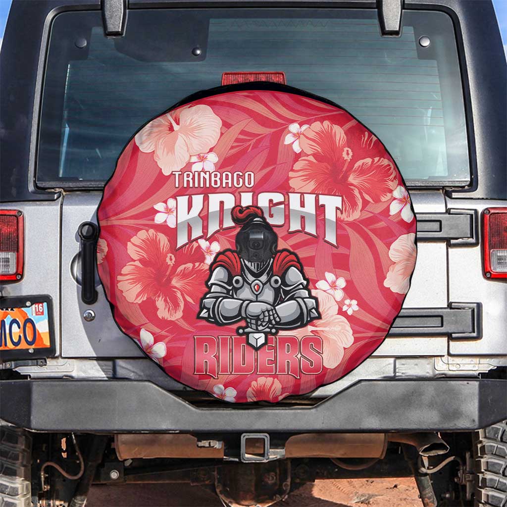 Trinidad and Tobago Cricket Spare Tire Cover 2025 Go Knight Riders Tropical Style - Wonder Print Shop