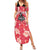 Custom Trinidad and Tobago Cricket Summer Maxi Dress 2025 Go Knight Riders Tropical Style - Wonder Print Shop