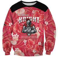 Custom Trinidad and Tobago Cricket Sweatshirt 2025 Go Knight Riders Tropical Style - Wonder Print Shop