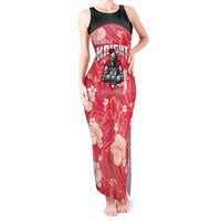Custom Trinidad and Tobago Cricket Tank Maxi Dress 2025 Go Knight Riders Tropical Style - Wonder Print Shop