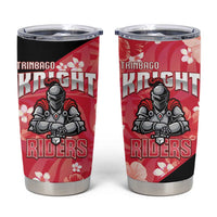 Trinidad and Tobago Cricket Tumbler Cup 2025 Go Knight Riders Tropical Style - Wonder Print Shop