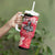 Trinidad and Tobago Cricket Tumbler With Handle 2025 Go Knight Riders Tropical Style - Wonder Print Shop