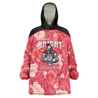 Custom Trinidad and Tobago Cricket Wearable Blanket Hoodie 2025 Go Knight Riders Tropical Style - Wonder Print Shop