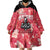 Custom Trinidad and Tobago Cricket Wearable Blanket Hoodie 2025 Go Knight Riders Tropical Style - Wonder Print Shop