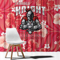 Trinidad and Tobago Cricket Window Curtain 2025 Go Knight Riders Tropical Style - Wonder Print Shop