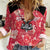 Custom Trinidad and Tobago Cricket Women Casual Shirt 2025 Go Knight Riders Tropical Style - Wonder Print Shop