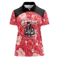 Custom Trinidad and Tobago Cricket Women Polo Shirt 2025 Go Knight Riders Tropical Style - Wonder Print Shop