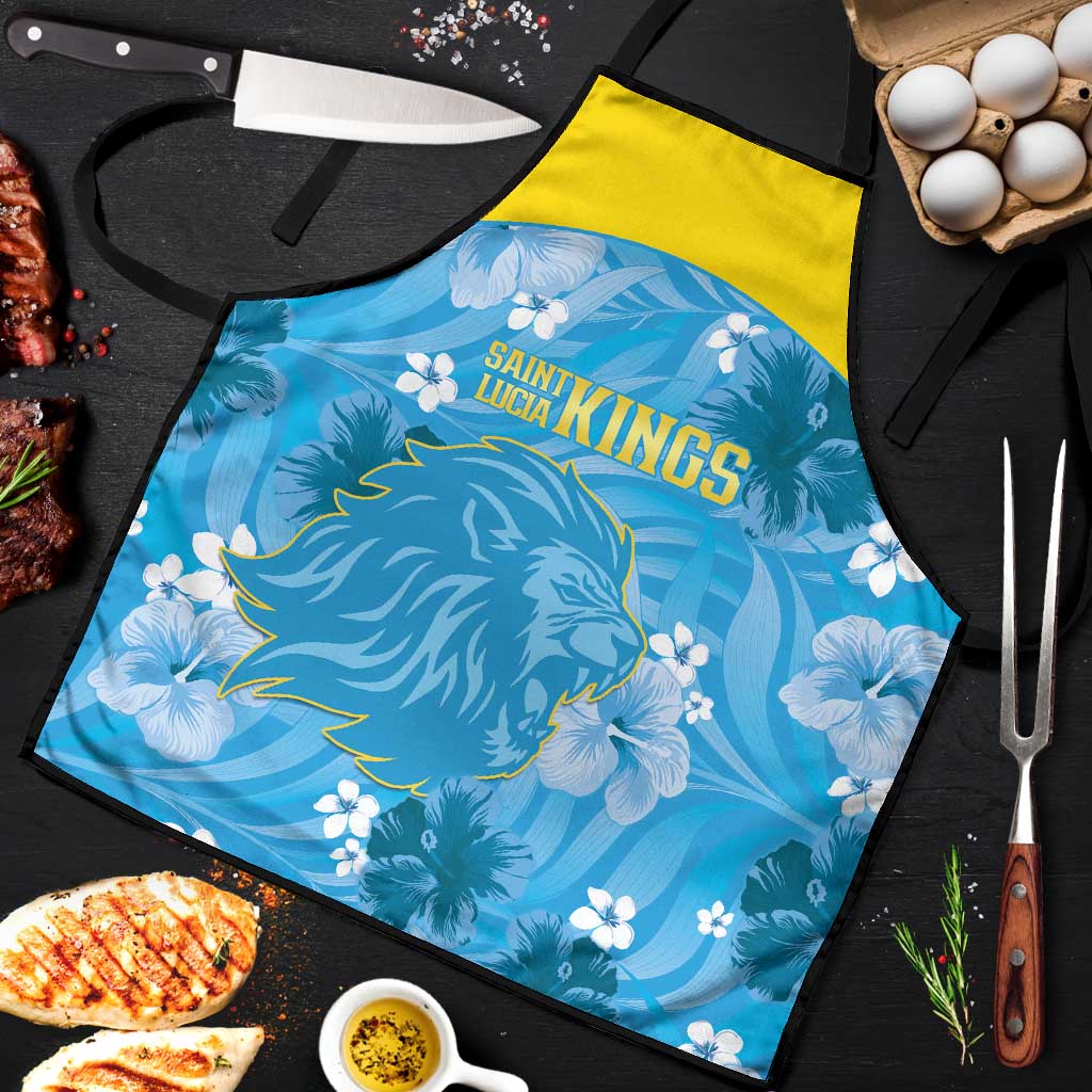 Saint Lucia Kings Cricket Apron 2025 Go Beinspired Tropical Style - Wonder Print Shop
