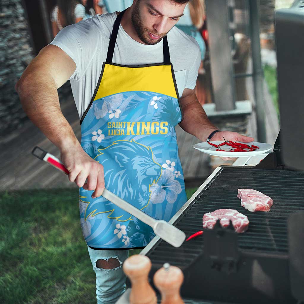 Saint Lucia Kings Cricket Apron 2025 Go Beinspired Tropical Style - Wonder Print Shop