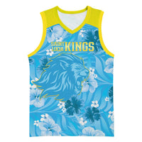 Custom Saint Lucia Kings Cricket Basketball Jersey 2025 Go Beinspired Tropical Style - Wonder Print Shop