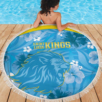 Saint Lucia Kings Cricket Beach Blanket 2025 Go Beinspired Tropical Style - Wonder Print Shop