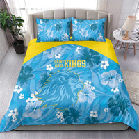 Saint Lucia Kings Cricket Bedding Set 2025 Go Beinspired Tropical Style - Wonder Print Shop