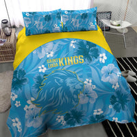 Saint Lucia Kings Cricket Bedding Set 2025 Go Beinspired Tropical Style - Wonder Print Shop