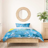 Saint Lucia Kings Cricket Bedding Set 2025 Go Beinspired Tropical Style - Wonder Print Shop