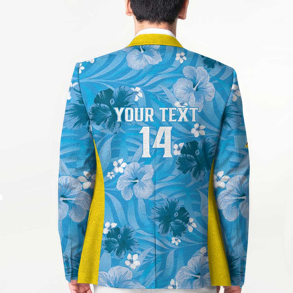 Custom Saint Lucia Kings Cricket Blazer 2025 Go Beinspired Tropical Style - Wonder Print Shop