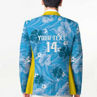 Custom Saint Lucia Kings Cricket Blazer 2025 Go Beinspired Tropical Style - Wonder Print Shop