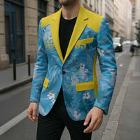 Custom Saint Lucia Kings Cricket Blazer 2025 Go Beinspired Tropical Style - Wonder Print Shop