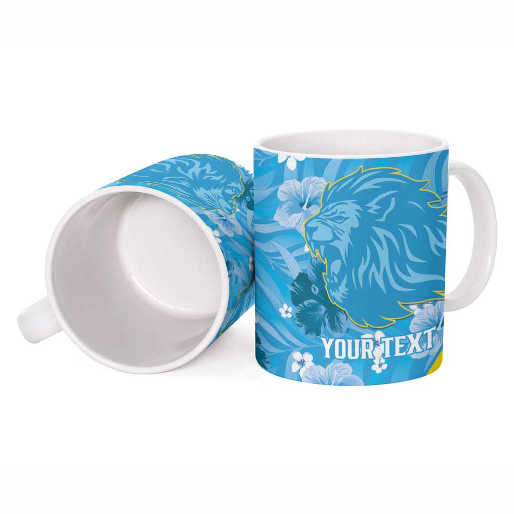 Custom Saint Lucia Kings Cricket Ceramic Mug 2025 Go Beinspired Tropical Style - Wonder Print Shop