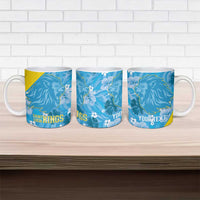 Custom Saint Lucia Kings Cricket Ceramic Mug 2025 Go Beinspired Tropical Style - Wonder Print Shop